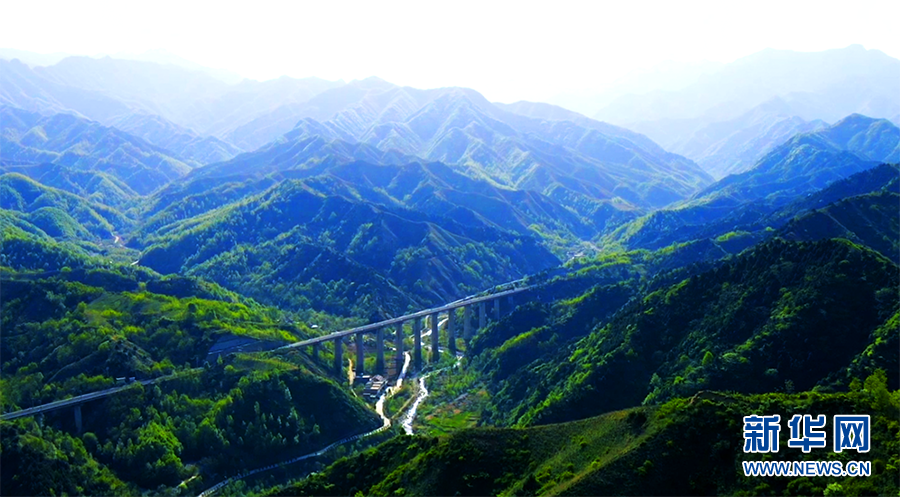 【“飞阅”中国】鸟瞰美域蓝田 赏秀美清峪风光